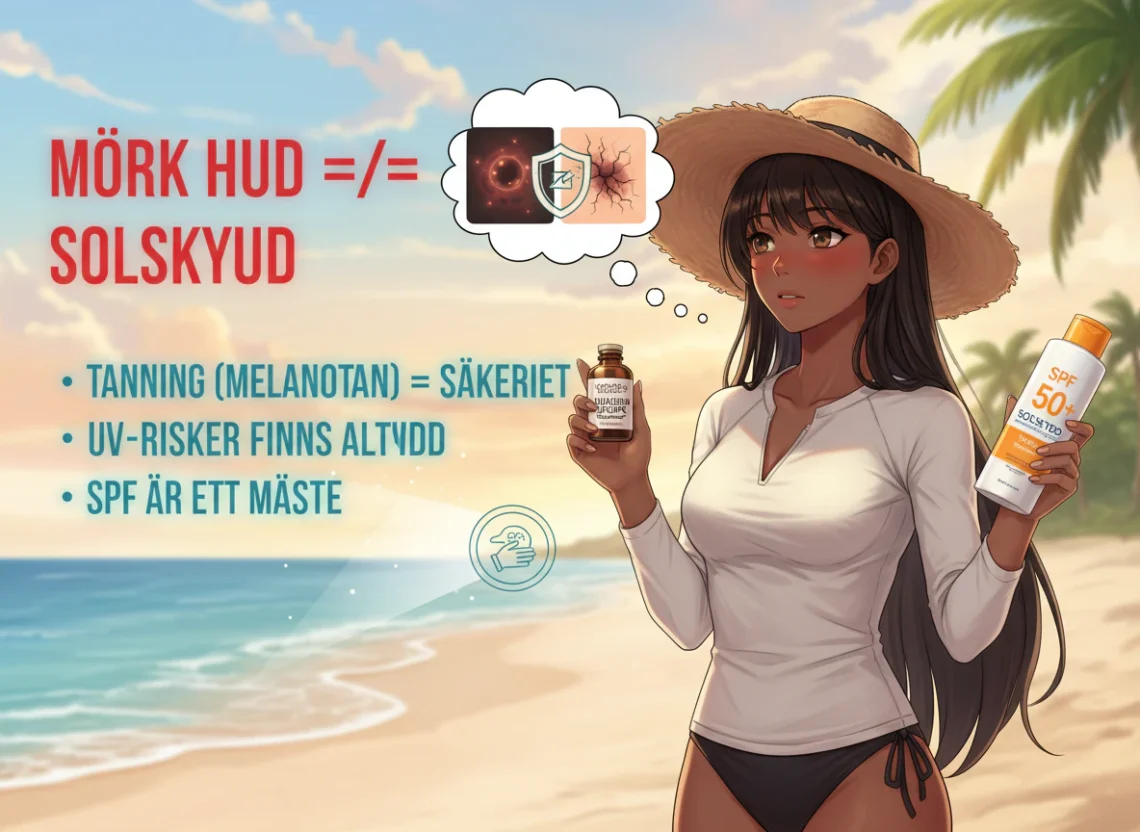 Melanotan, solbränna och SPF